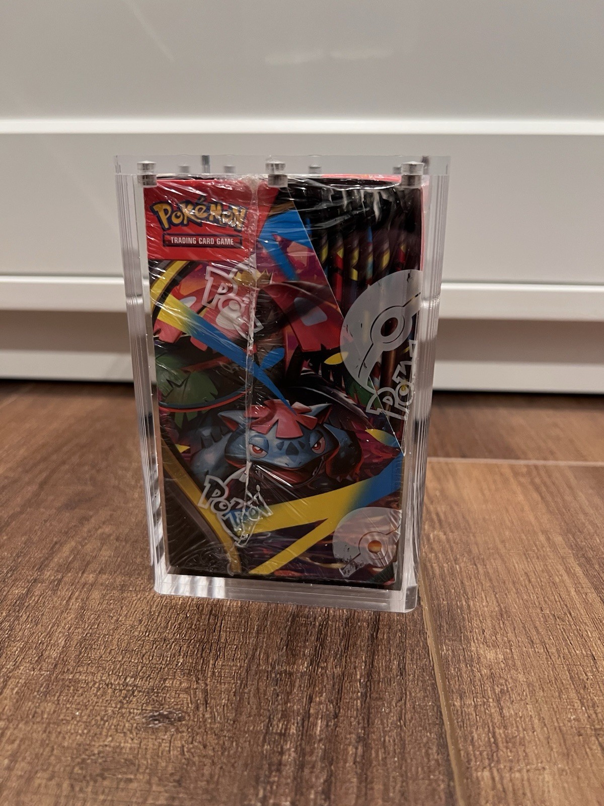 Pokemon Magnetic Booster Box Acrylic Case! Pokémon Card Protective Display!