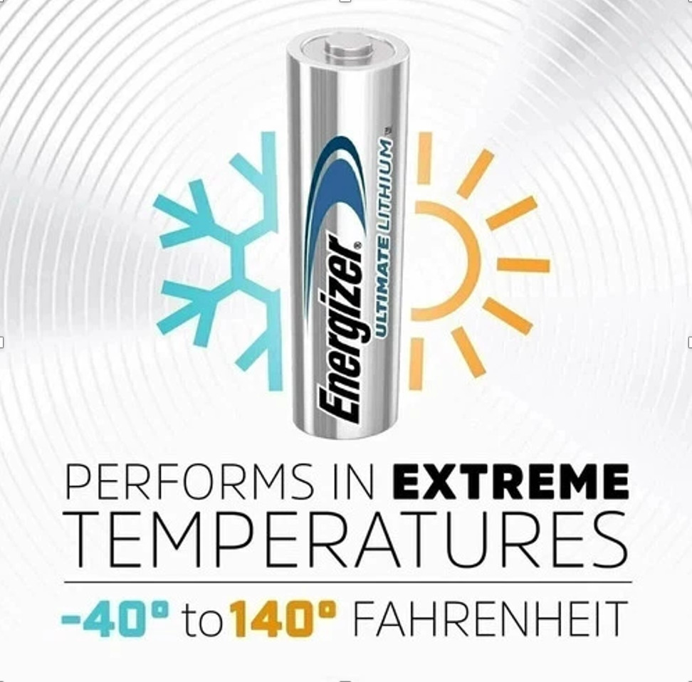 Energizer Ultimate Lithium AA Batteries - 24 Pack