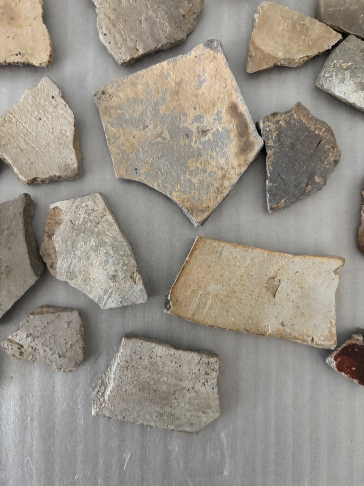 30+ Ancient Anasazi Native American Pottery Shards Arizona L10-D FREE SHIP