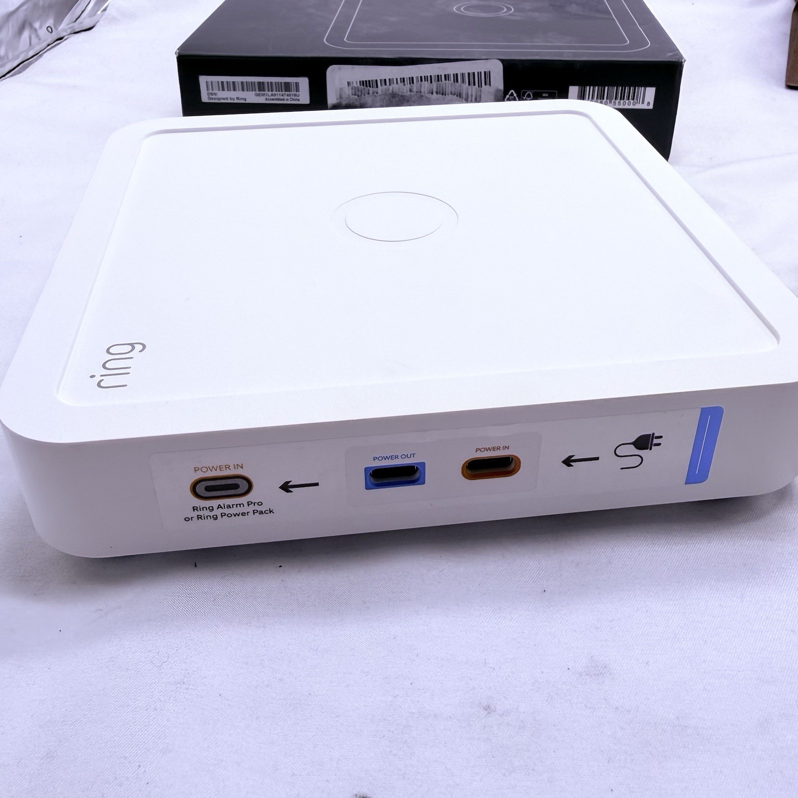 Ring Power Pack for Alarm Pro Base Station Up to 8 Hours of Battery Backup White