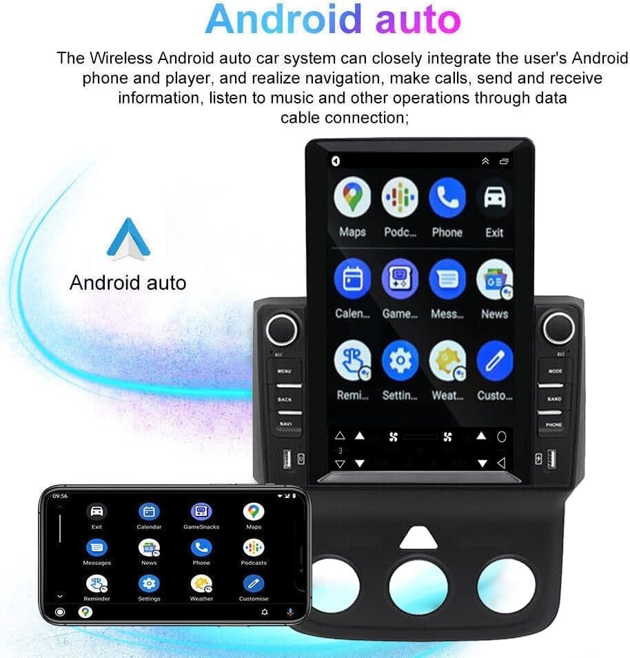 Android 14.0 Car Radio Stereo for Dodge Ram 1500 2500 3500 2013-2018
