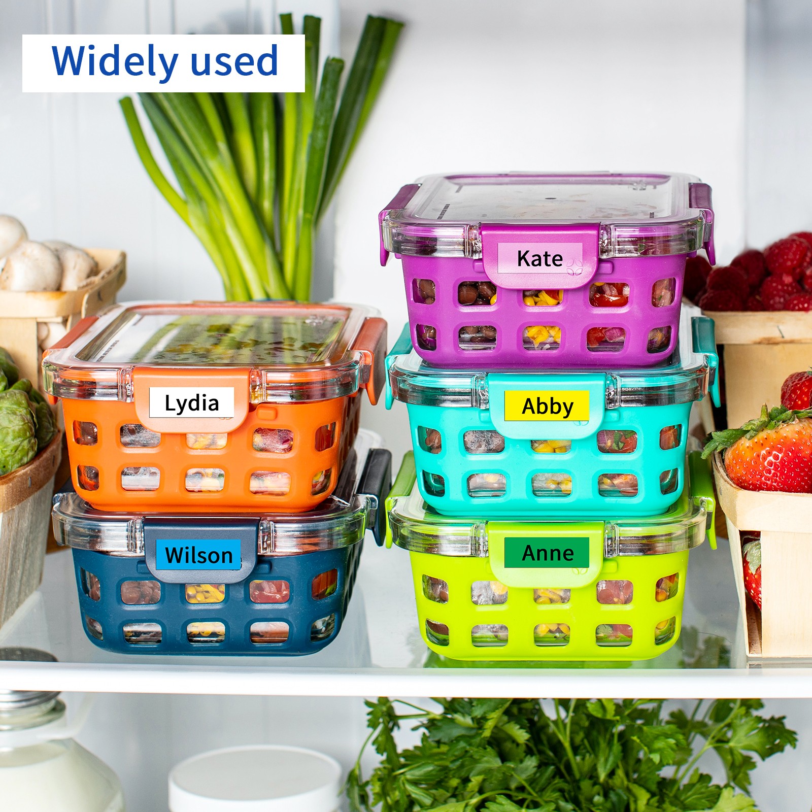 7PK Dymo Letratag Refill 91331 91330 White Plastic Label Tape 12mm LT-100H 1/2"