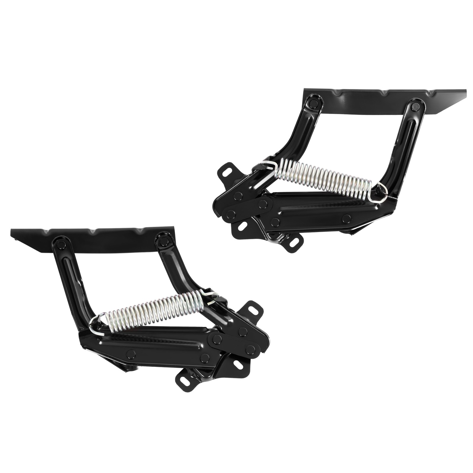 Hood Hinges Pair LH+RH For 1973-1979 Ford F100 F150 F250 F350 Bronco w/ Spring