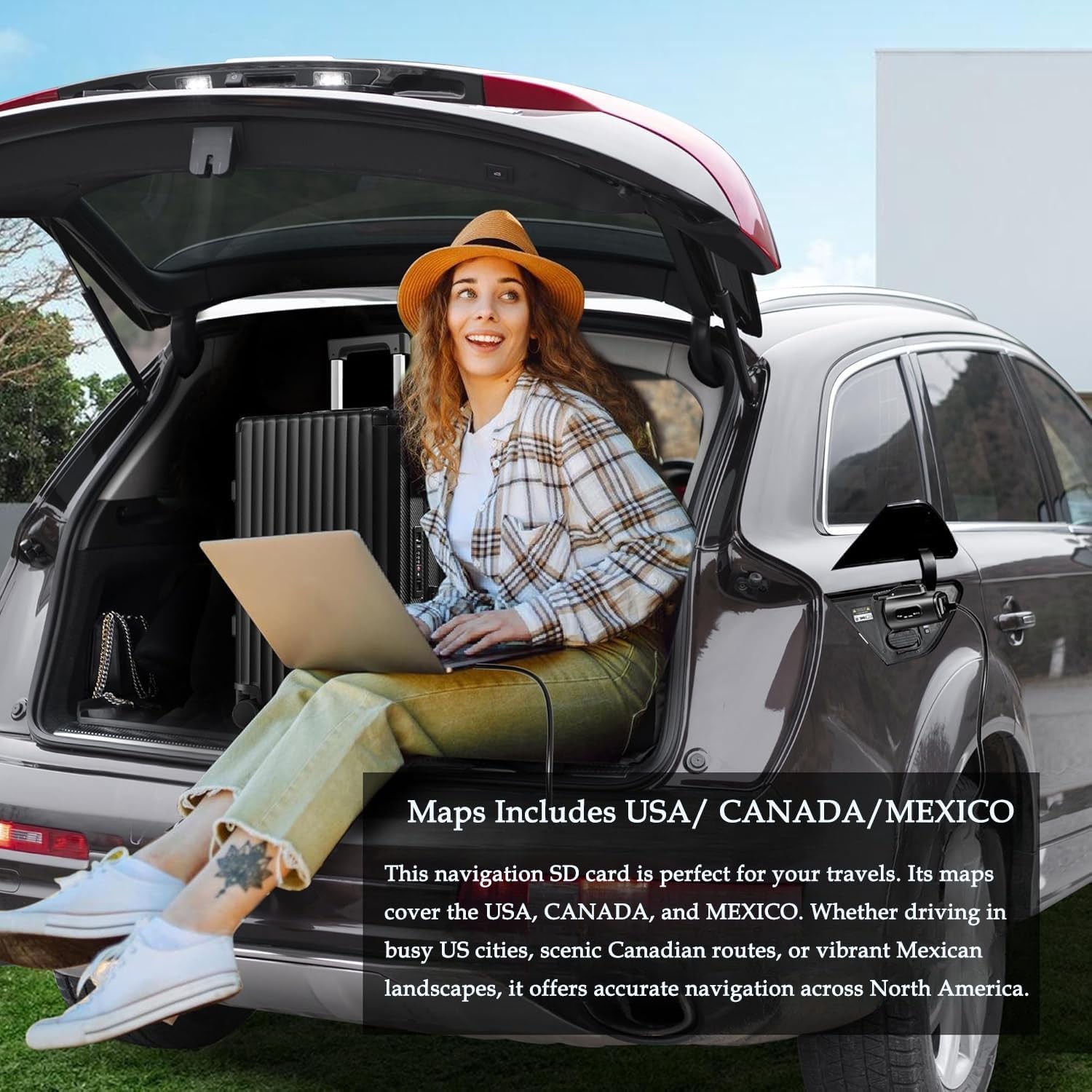 2025 Updated Navigation GPS SD Card Compatible with CX5 (2024-2025),CX90 (2024-2