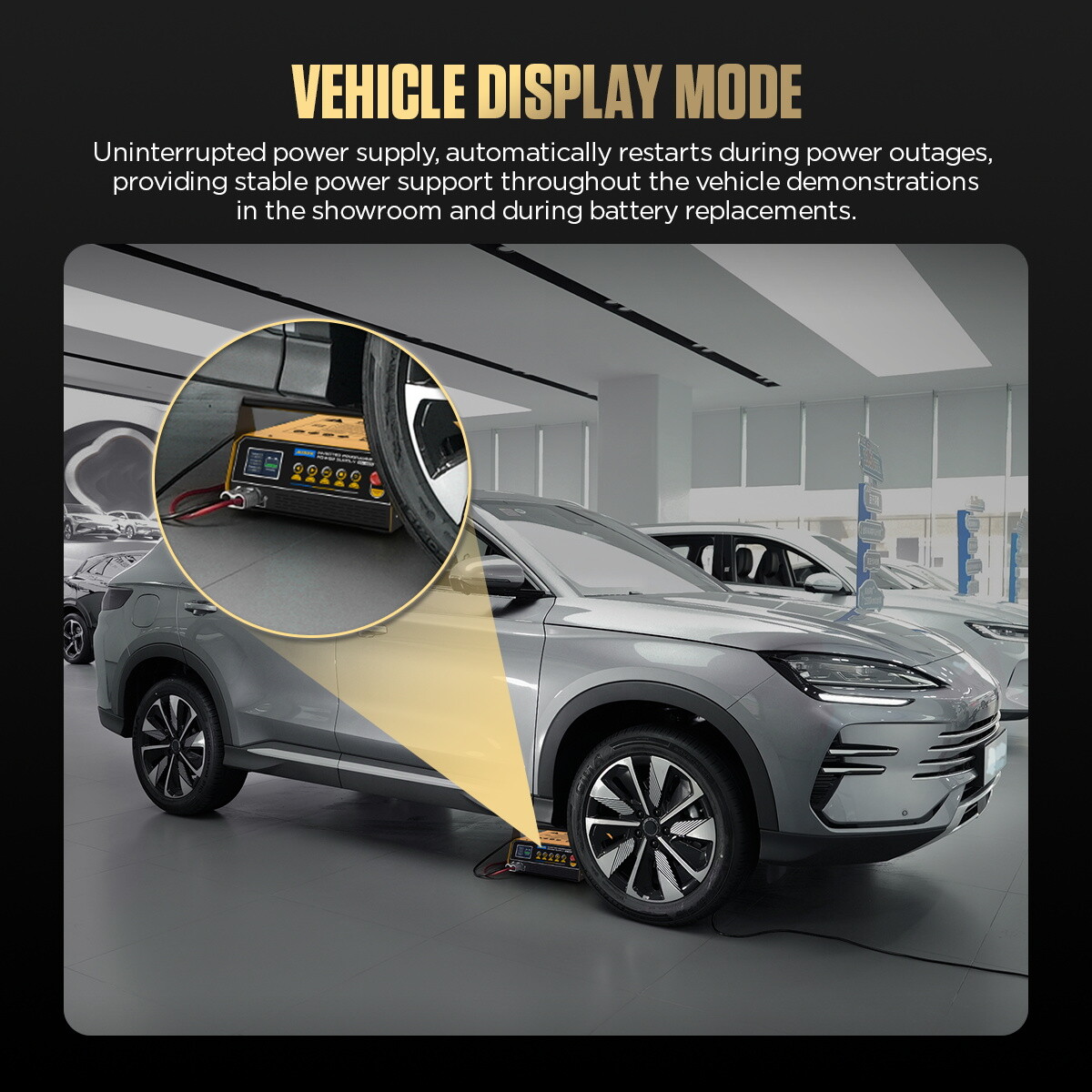 Auto ECU Reprogramming Power Supply Stabilizer Car Battery Charger Jump Starter