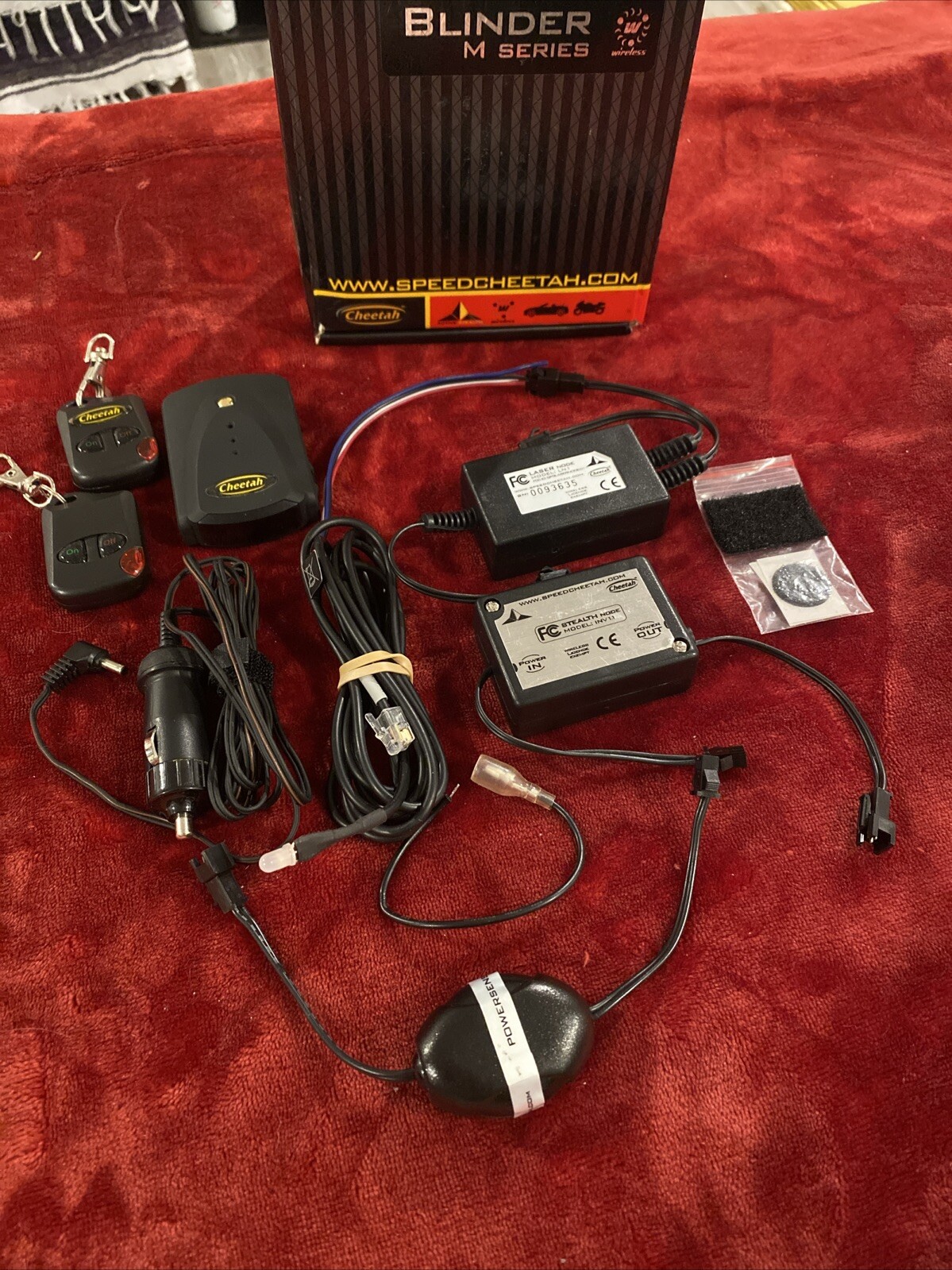 Never Used Wireless Cheetah Blinder M Series Laser Node with Extras