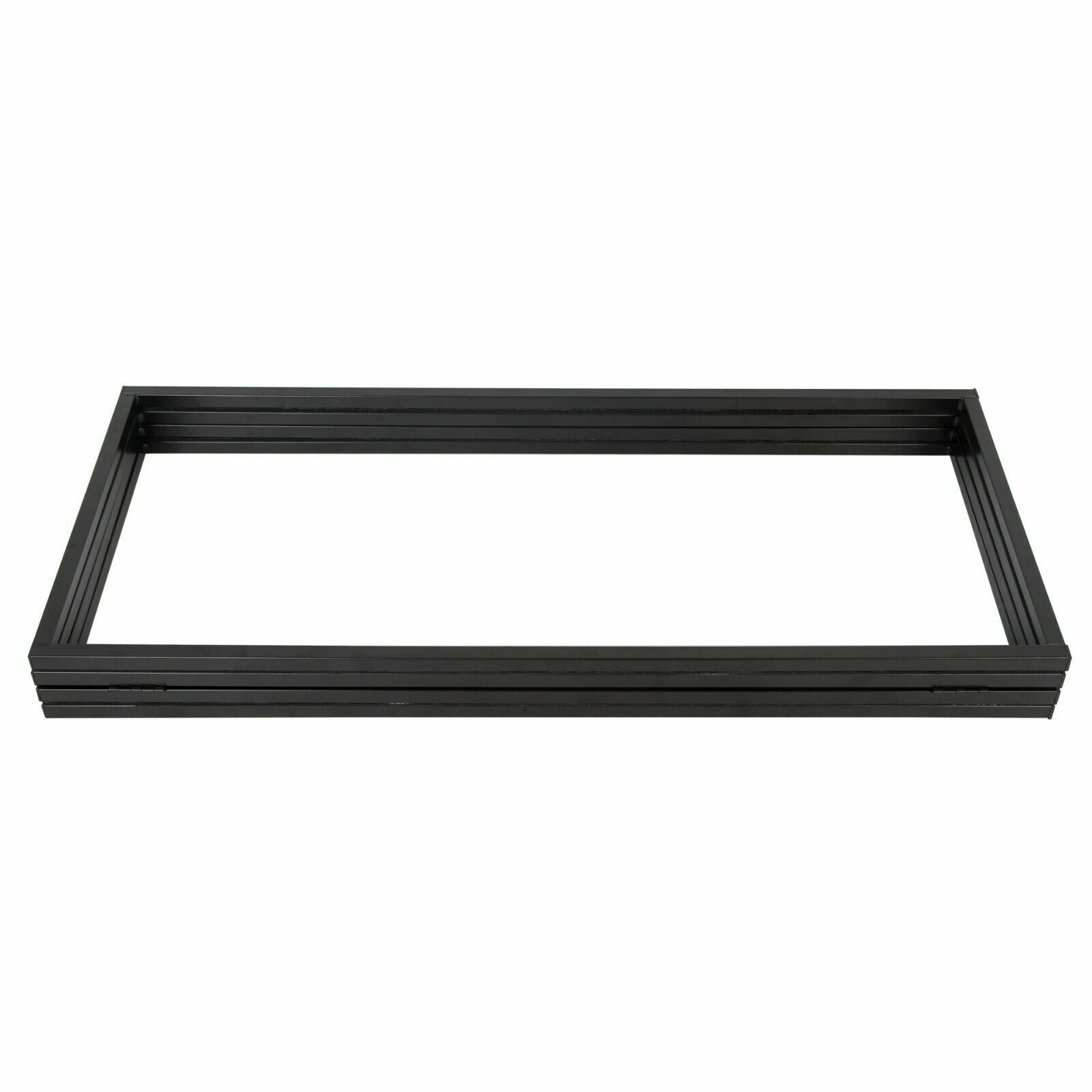 DJ Event Facade White/Black Scrim Metal Frame Booth +Travel Bag Case