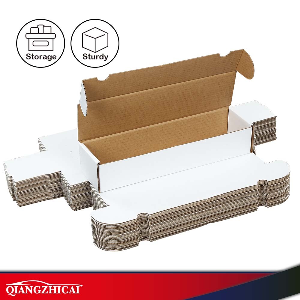 Storage Boxes LOT 800 Count CT Sports Cards Trading White MAX Pro Shipping New