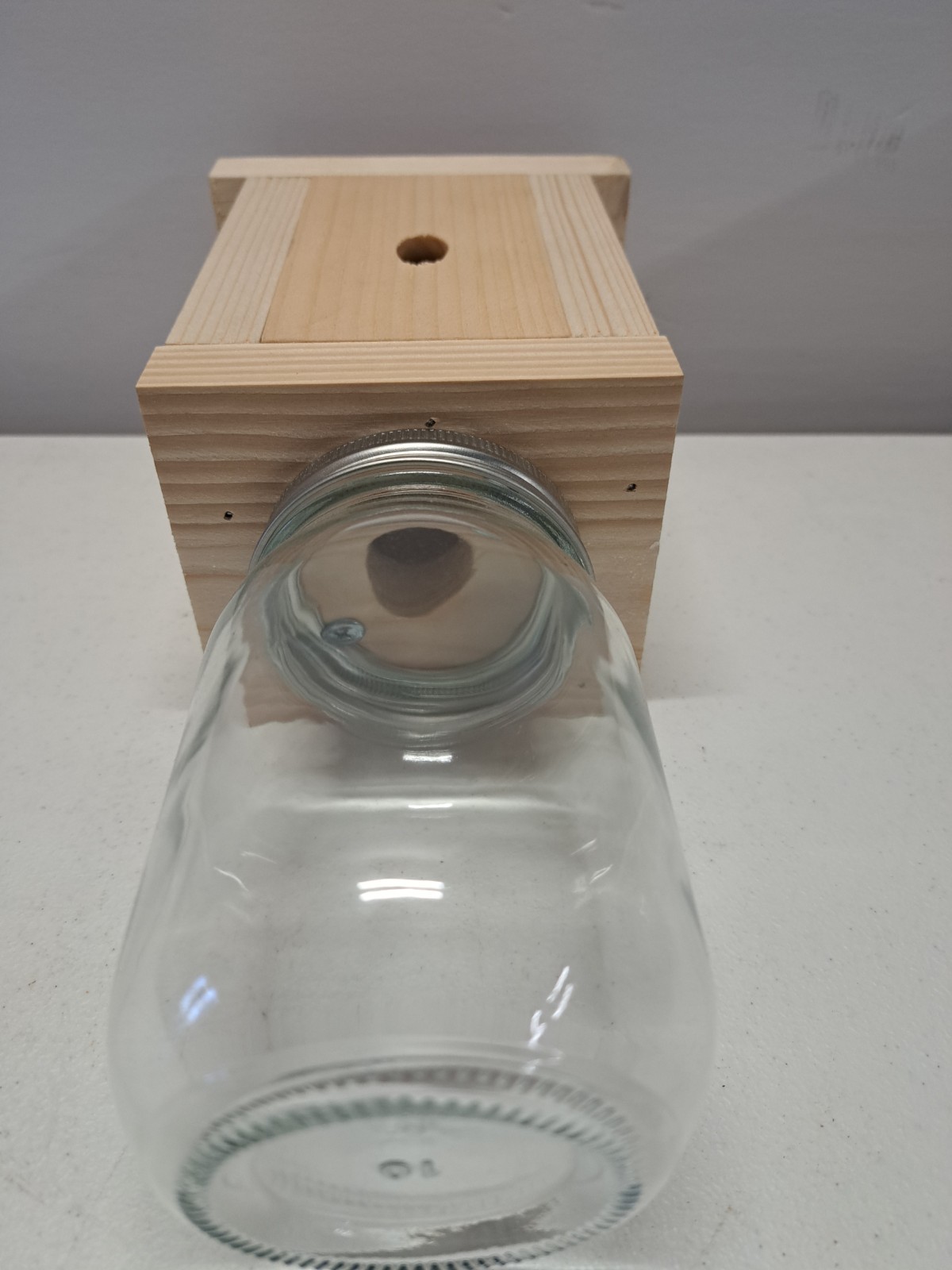 Handmade Pine Carpenter Bee Trap