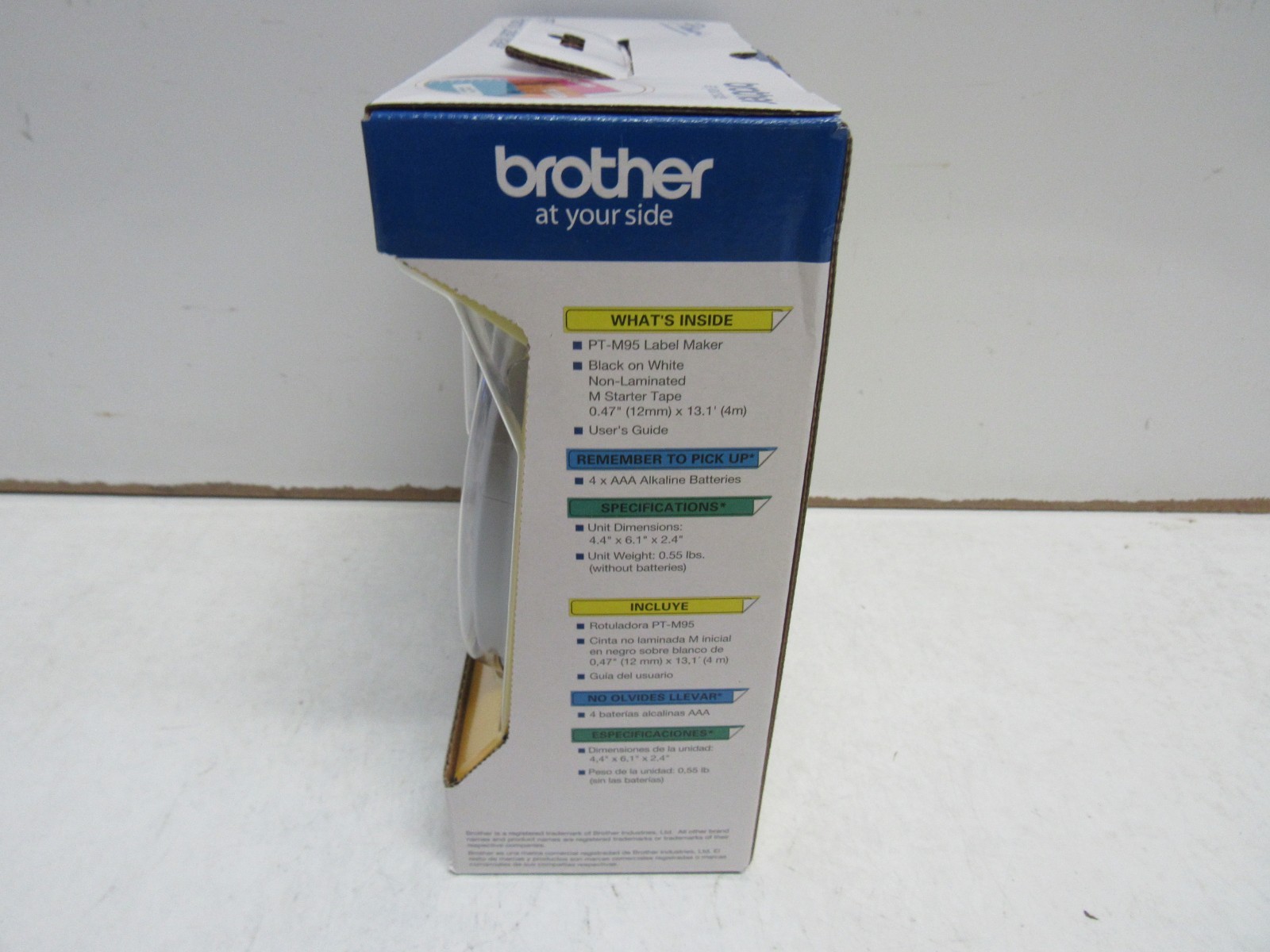 GENUINE BROTHER PT-M95 P-TOUCH HANDY LABEL MAKER