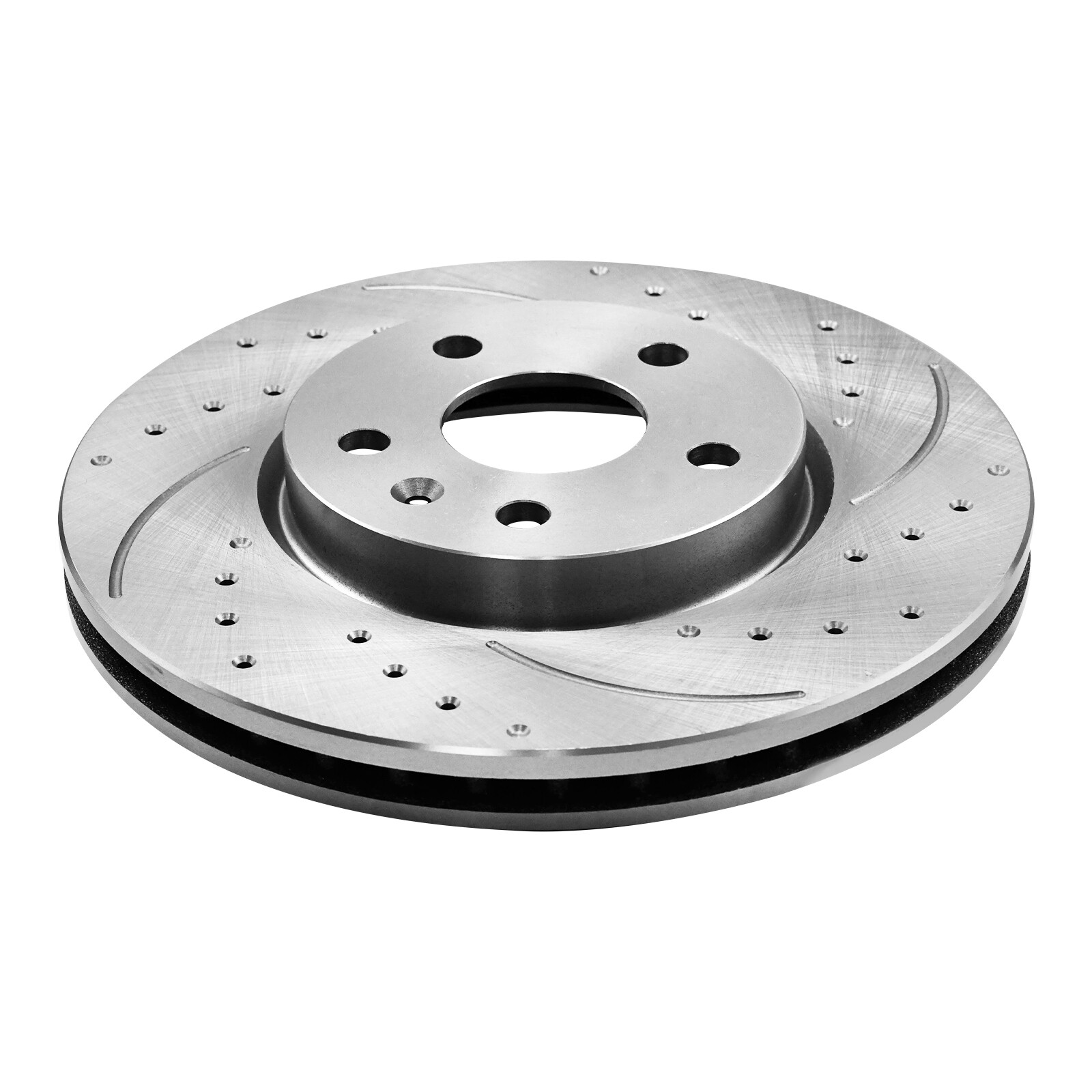 Front Rear Drilled Brake Rotors + Ceramic Brake Pads For 2014-2020 Chevy Impala