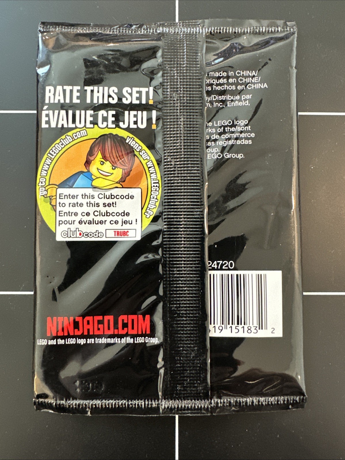 LEGO Ninjago Cards Pack of 5 Cards Sealed 110642