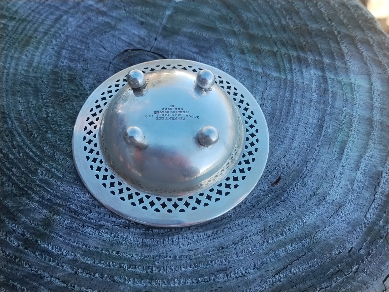 Antique TIFFANY & CO Sterling Miniature Bowl