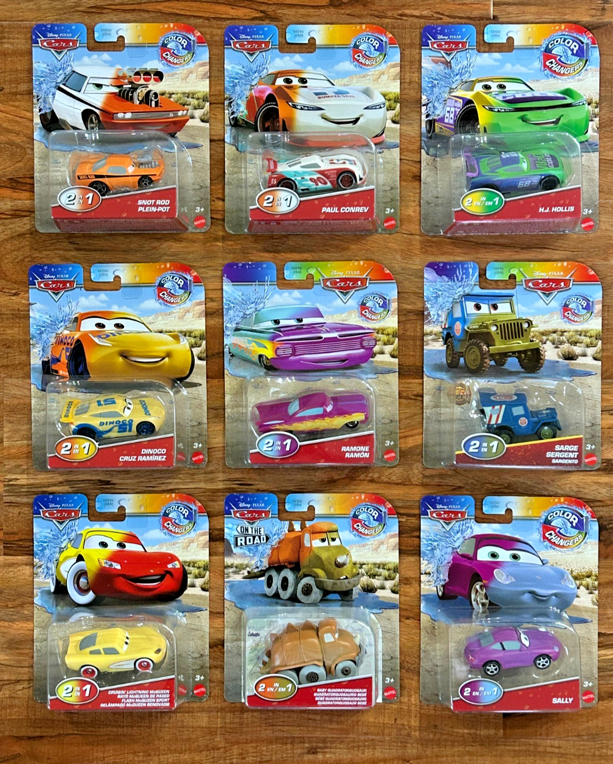 Disney Pixar Cars Color Changers -  Over 30 Available - You Pick