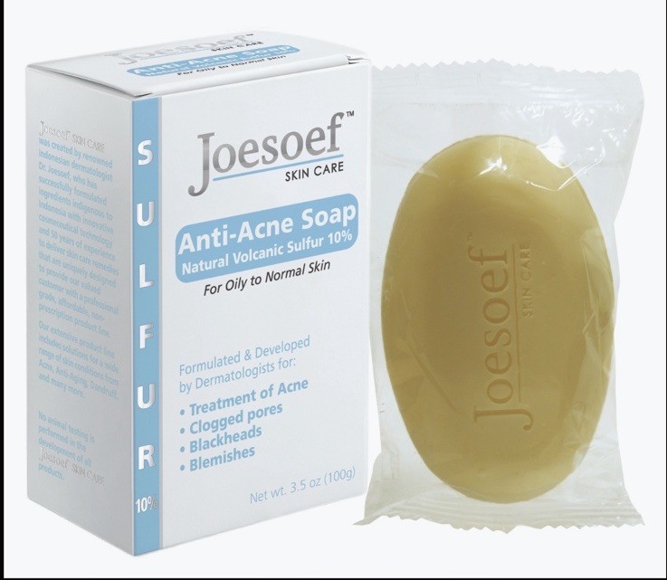 JOESOEF SKIN CARE Sulfur Soap for Acne Pharmaceutical Grade