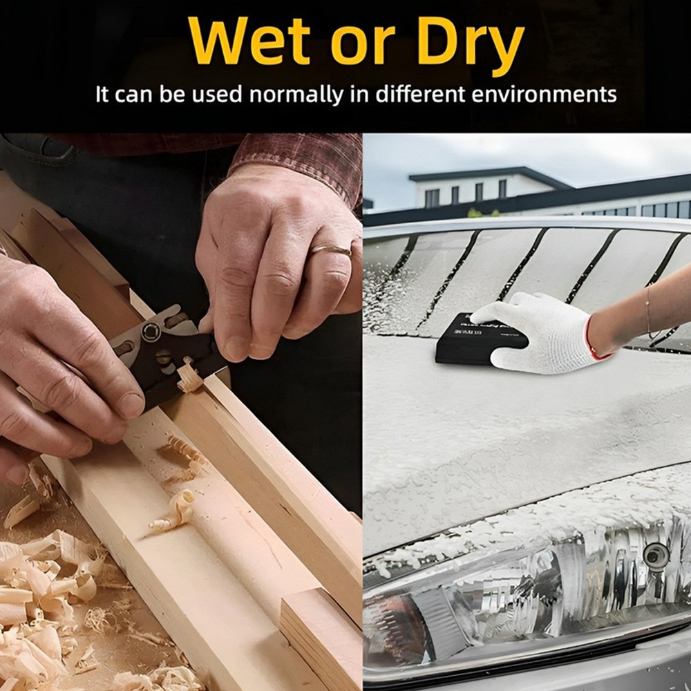 12Pcs Sanding Block Kit Flexible EVA Foam Wet or Dry for Automotive or Woodwork