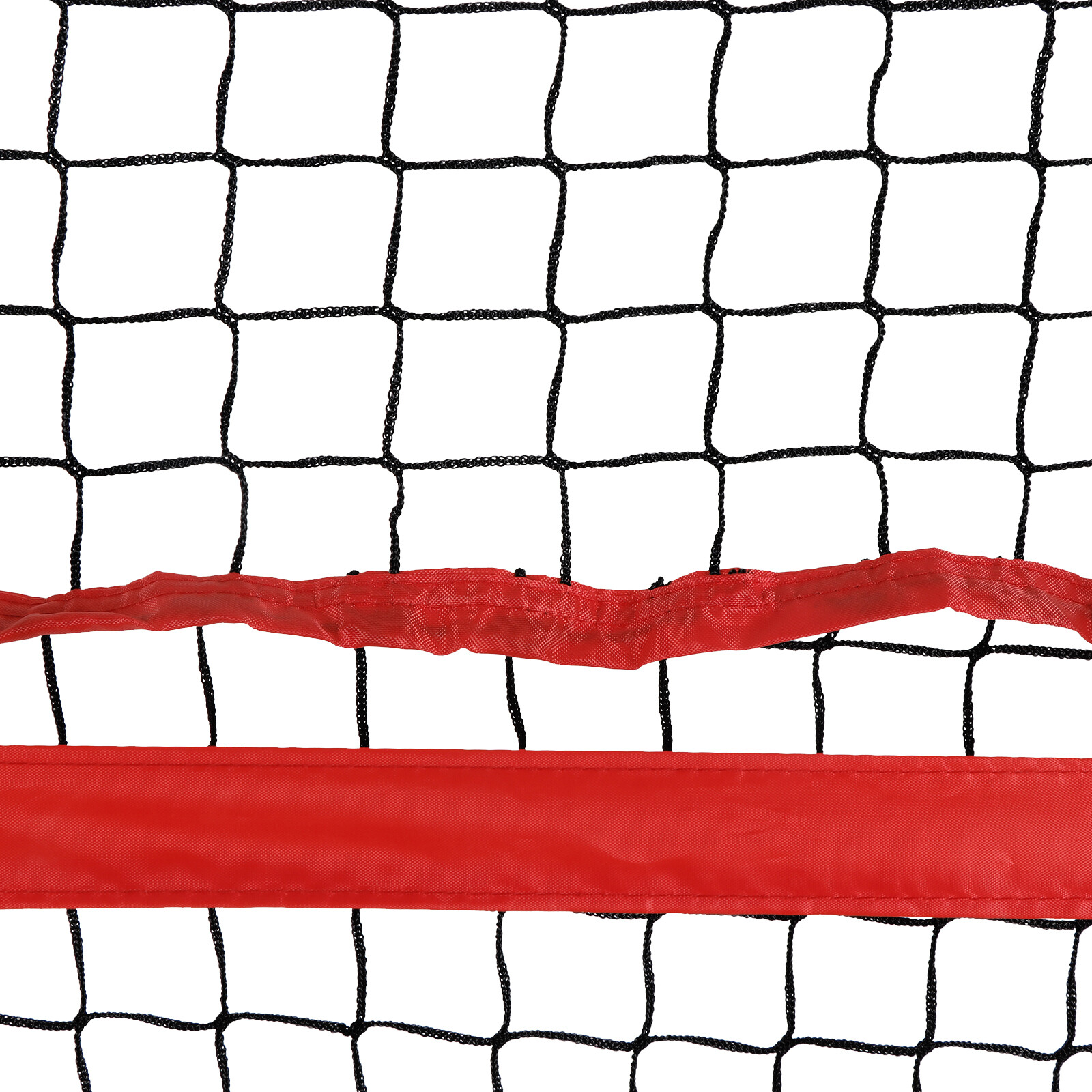 7'×7' Baseball Softball Practice Net Hitting Pitching Training Net w/Strike Zone