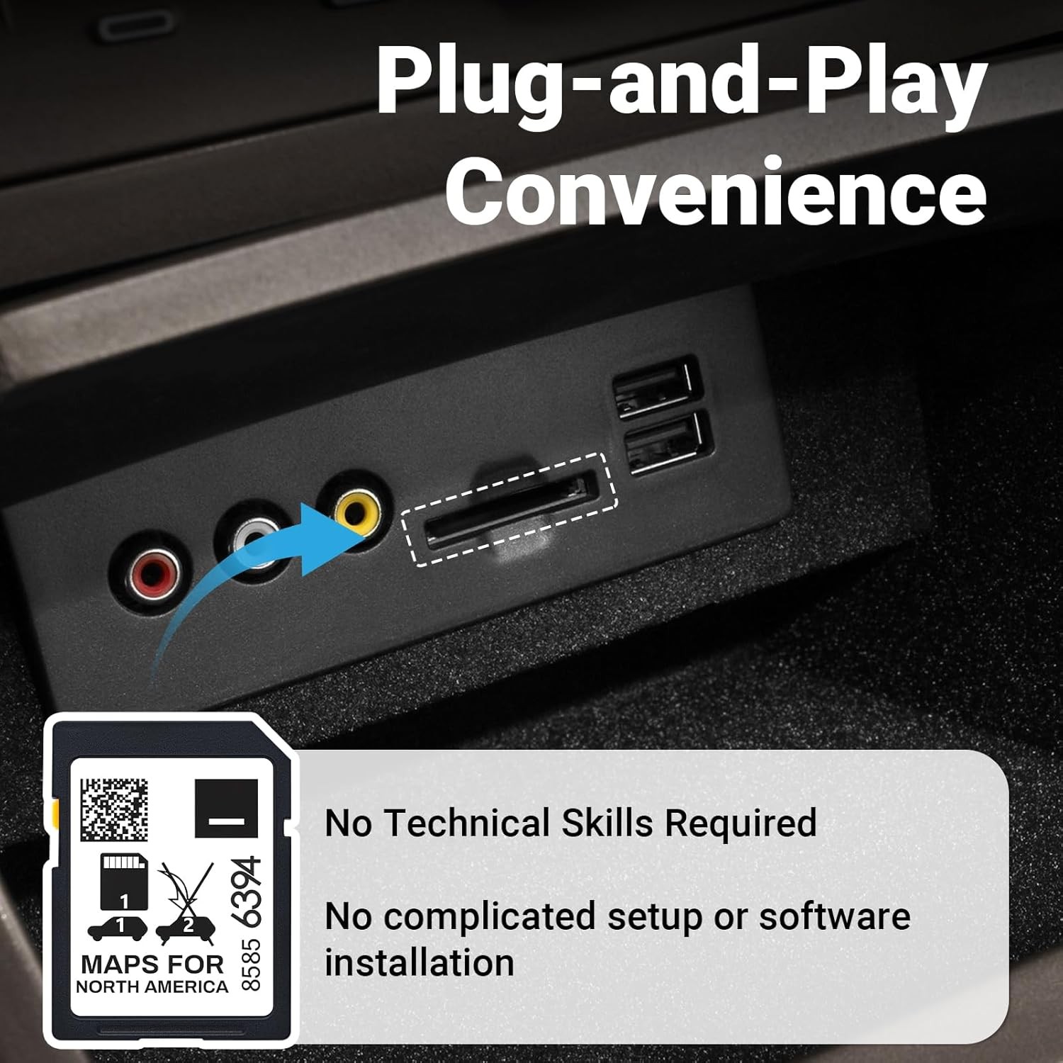 2025 Latest Navigation SD Card Fits for Chevrolet Cadillac Buick GMC Mo