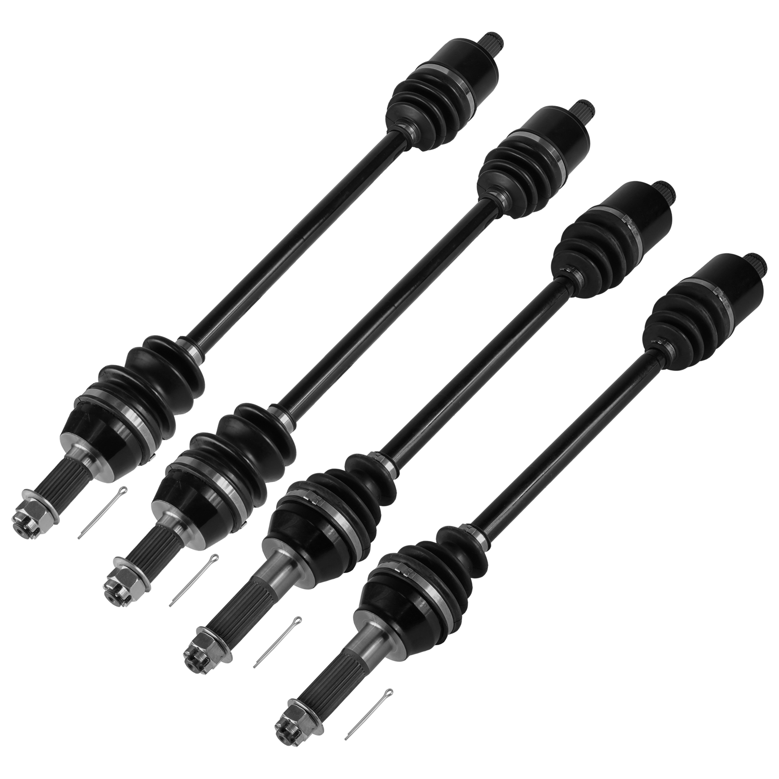 Front Rear Left Right CV Joint Axles for Polaris Ranger XP 900 All 2013-2017