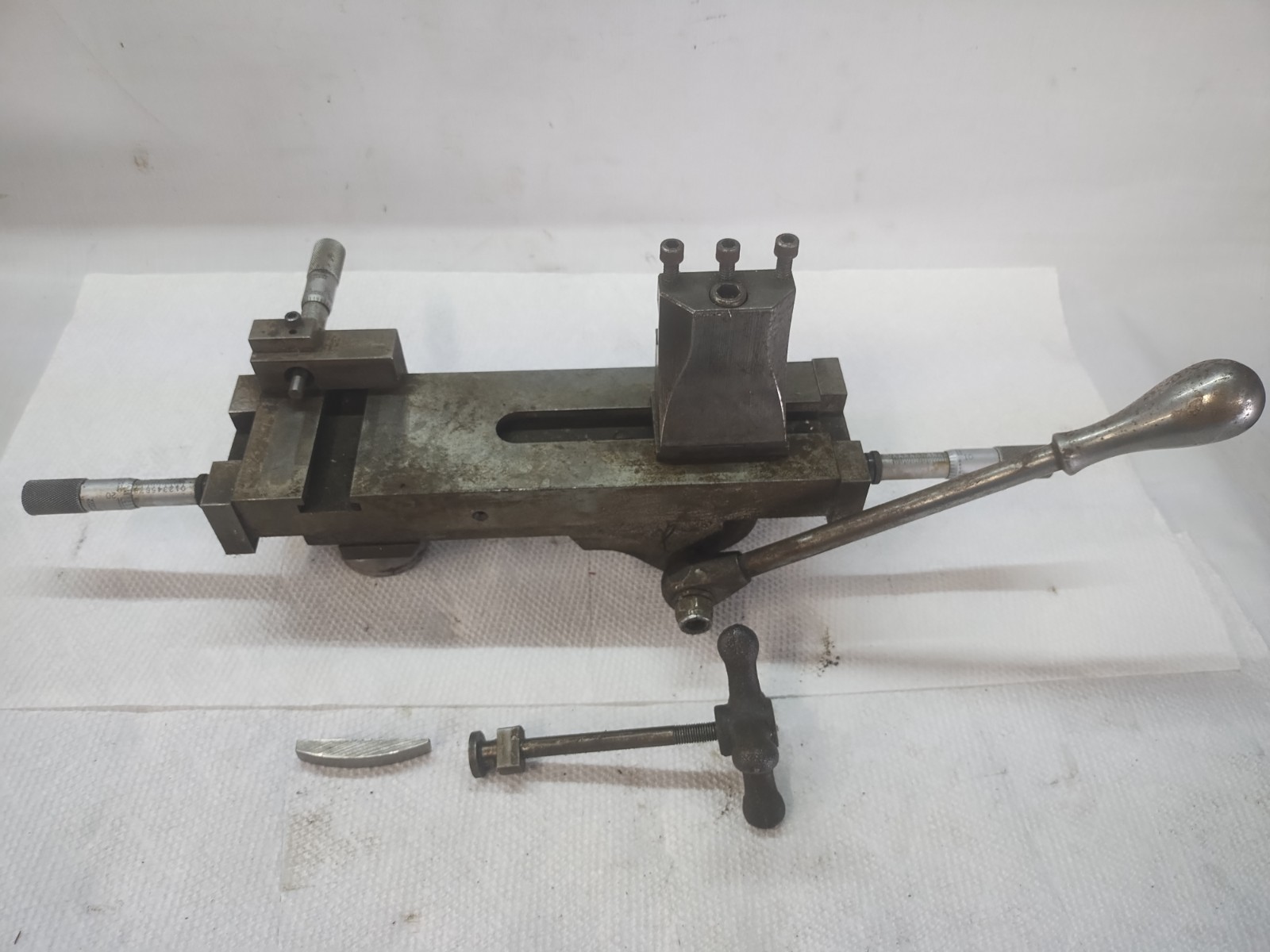 Double Tool, Lever Cross Slide For Wade LAthe