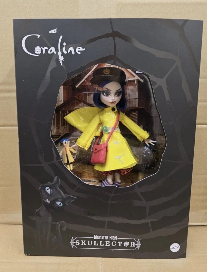 Monster High Doll Coraline Skullector Collectors Limited Edition In Hand