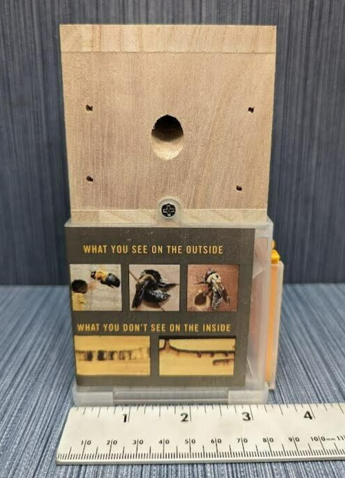 Lot of 6 x Bees N Things Outdoor Carpenter Bee Hanging Trap with 15 ft. Coverage