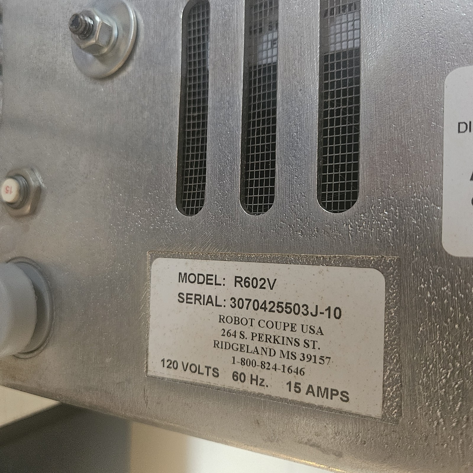 ROBOT COUPE R602V W/ NEW BOWL NT ROBOT COUPE CL5 R702 HOBART FP250 FP350 FP450