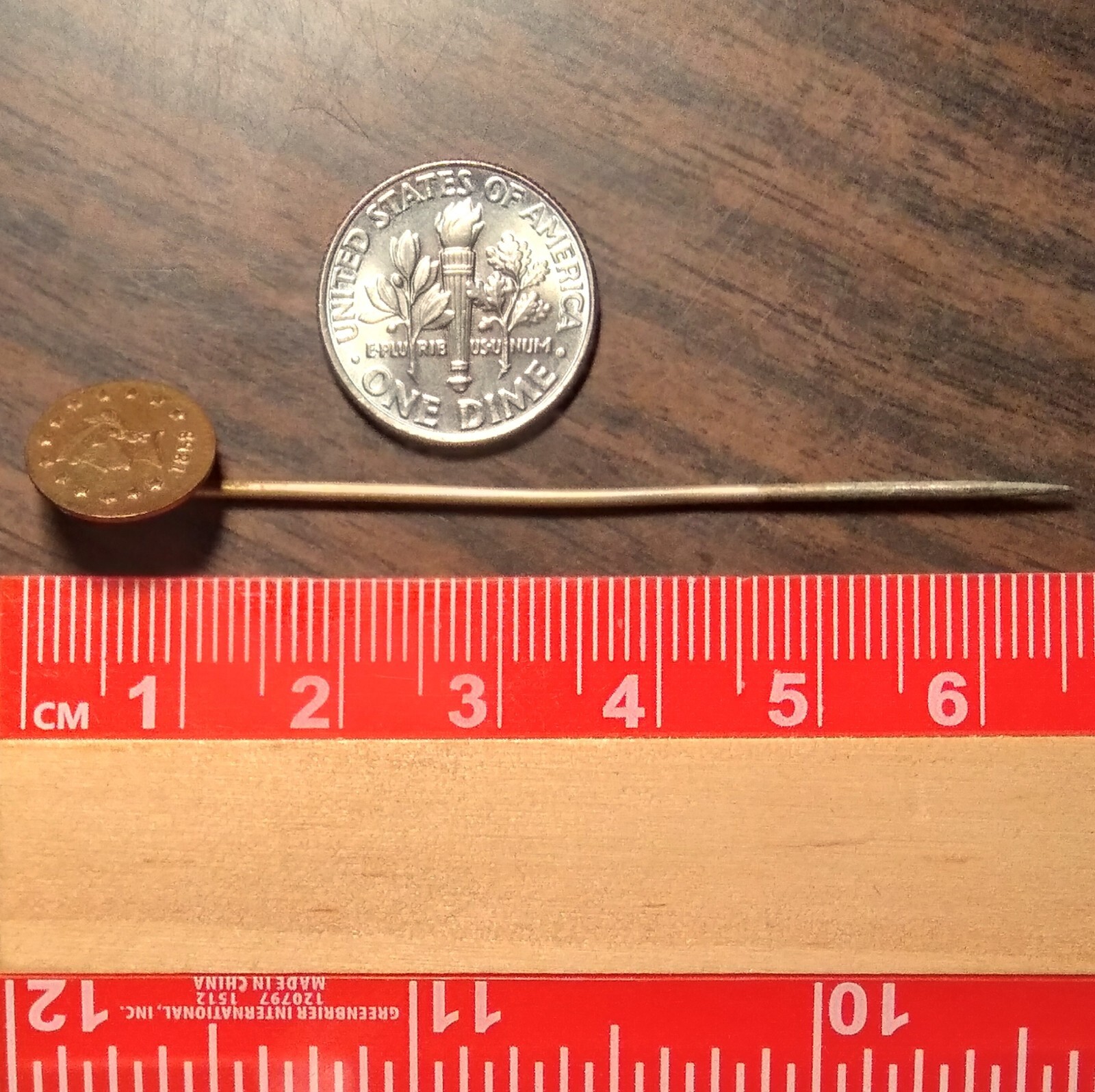 MULE? 1858 California Gold 1/2. Wreath 4a token/charm/ingot/bar/pin/exonumia/lot