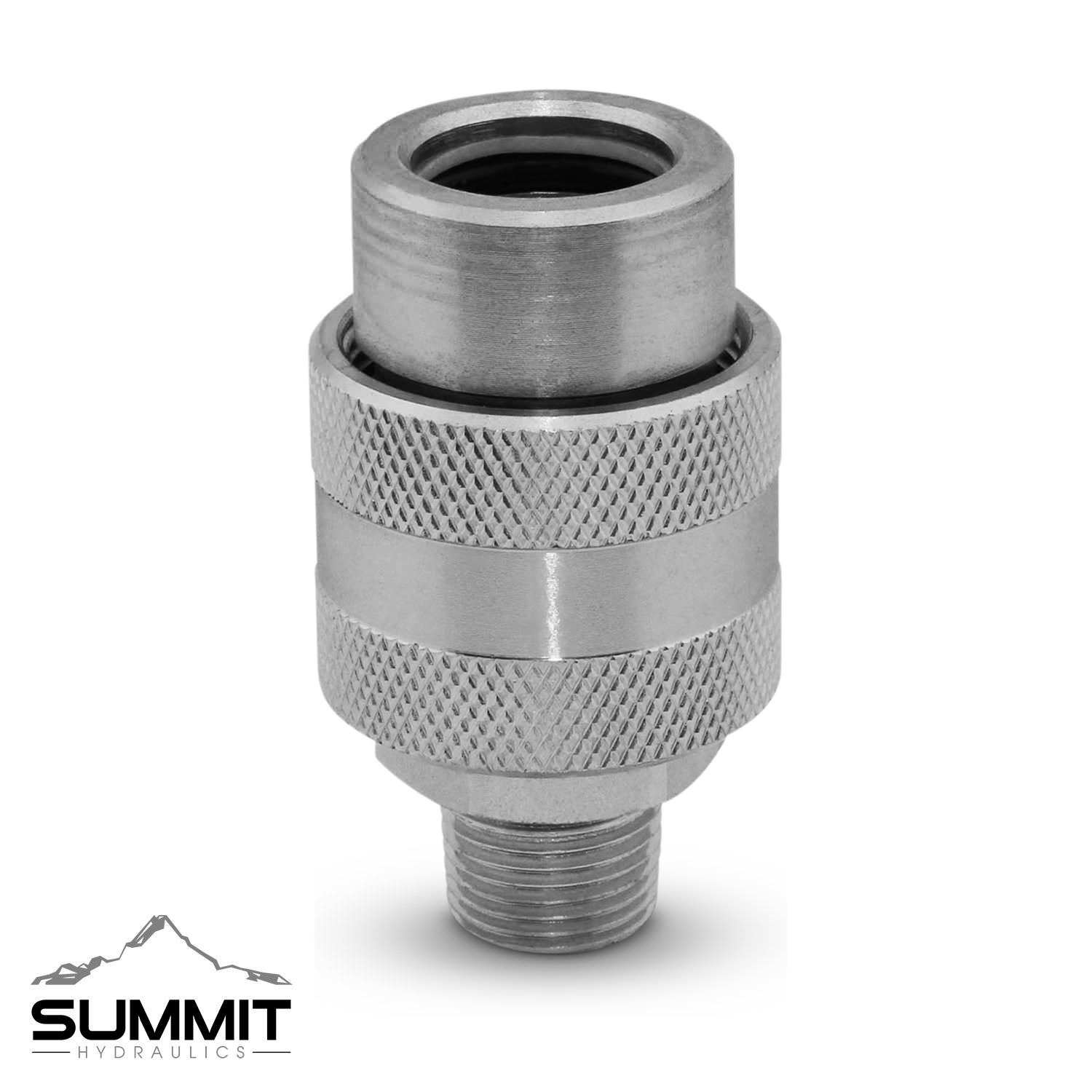 1/4″ NPT Thread 10,000 PSI High Pressure Hydraulic Quick Female Coupler