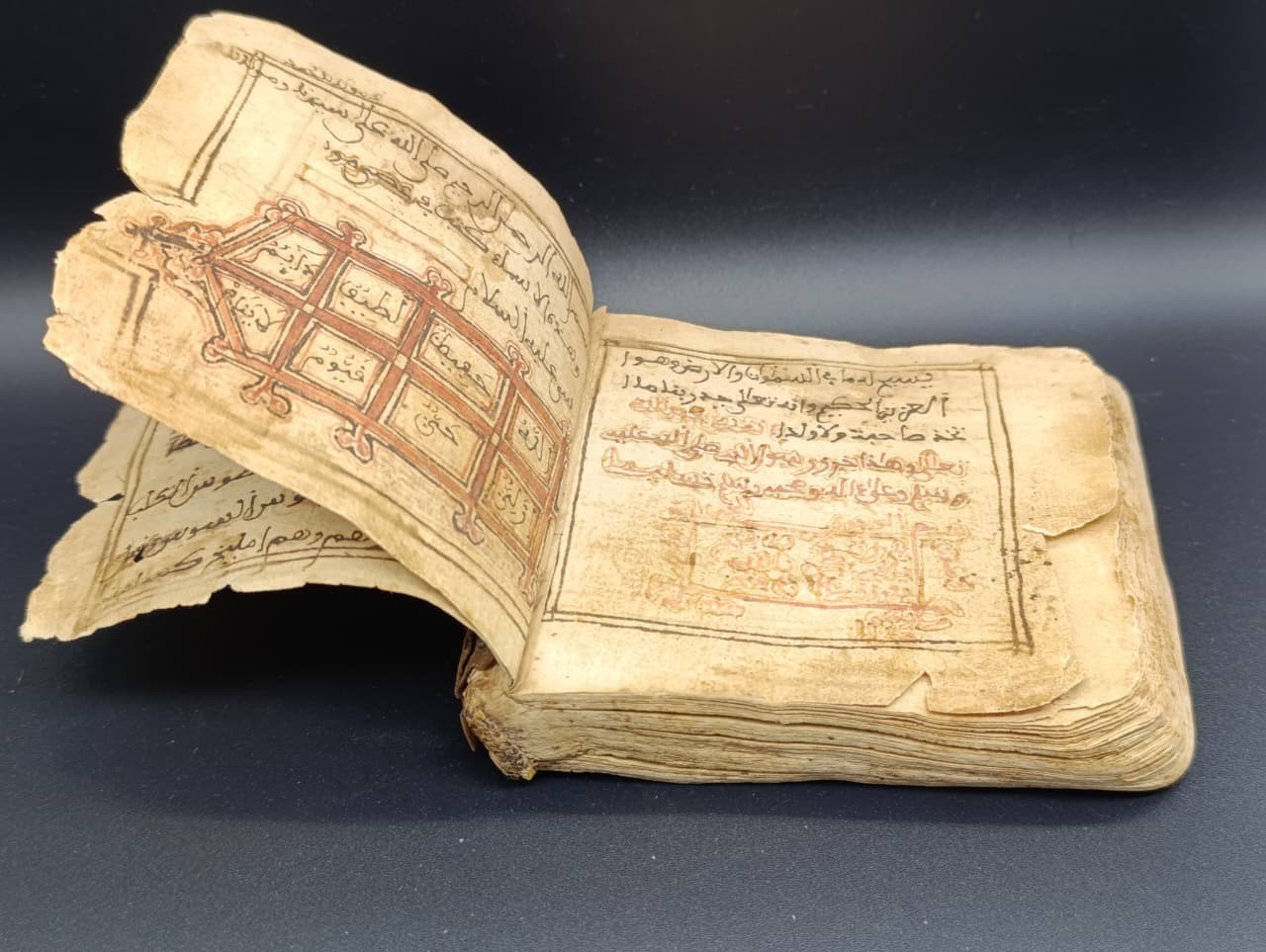 Antique Islamic Manuscript “الحصن” Maghrebi Script 240 Pages –