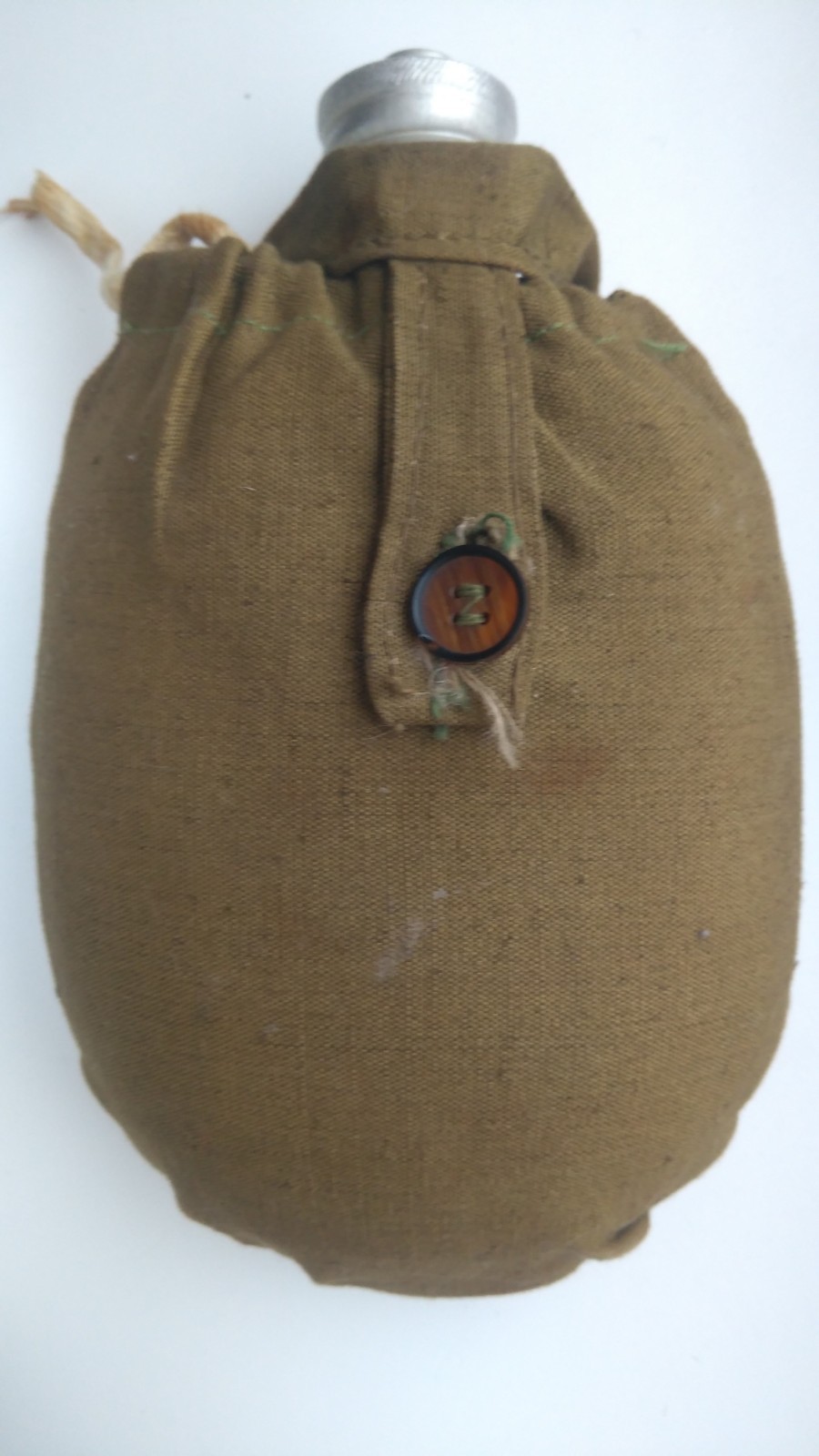 Soviet Army Aluminum Water Flask Canteen New with cover