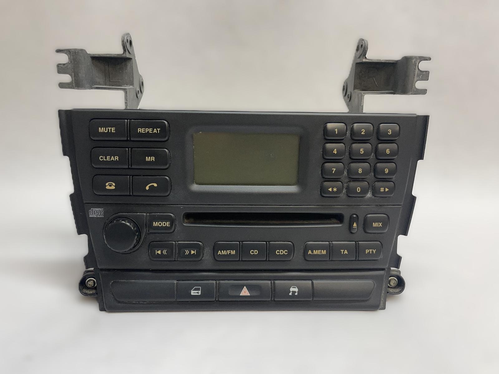 2003 JAGUAR S TYPE Radio Receiver from VIN M45255 (AM-FM-stereo) CD player OEM