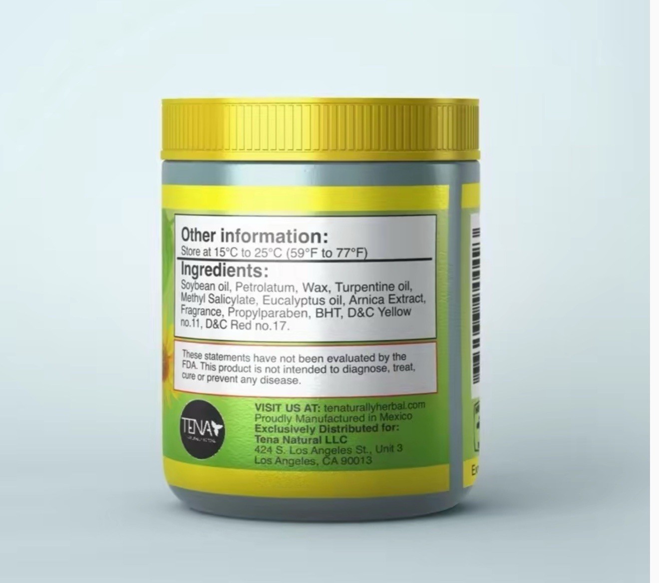 Arnica con diclofenaco y naproxeno Pain Relief Muscle Joint Cream Massage Cream