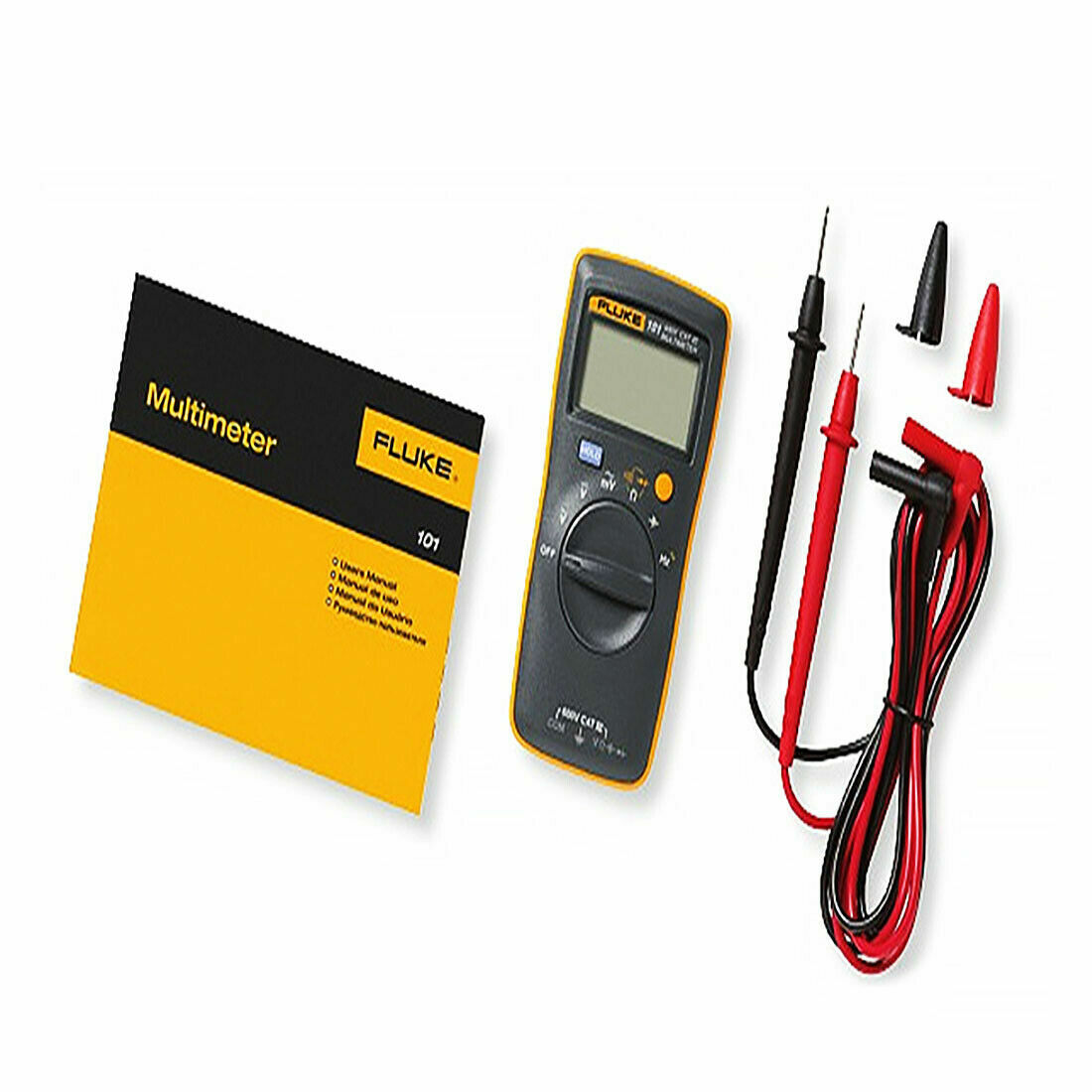 Fluke 101 Basic Digital Multimeter Pocket Portable AC DC Tester