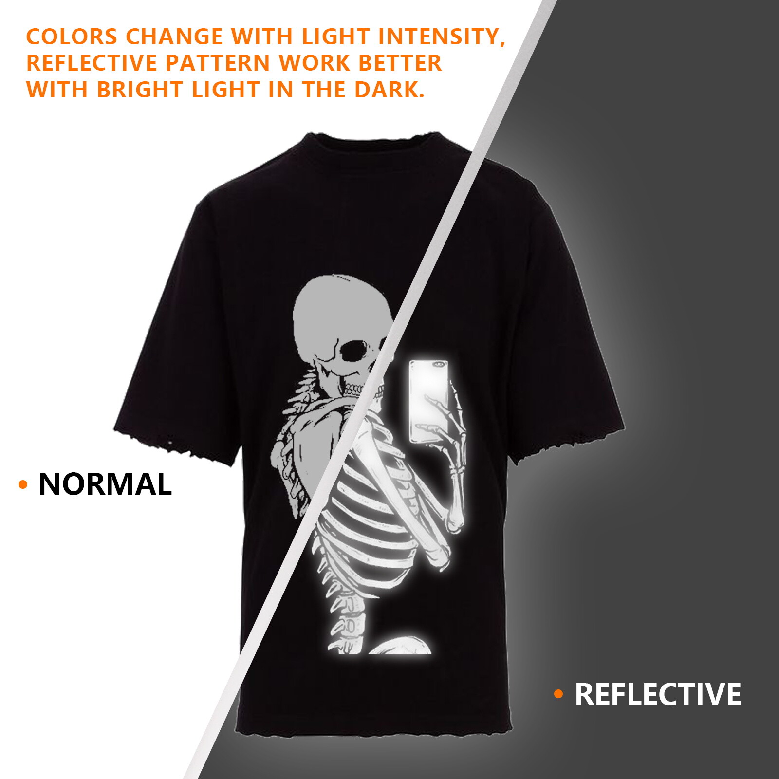 Grey Reflective Heat Transfer Vinyl HTV Iron 12" x 10FT for Cricut