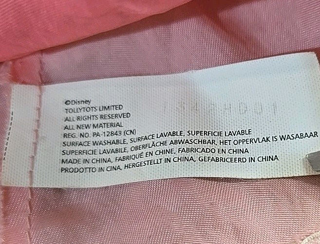 Disney Princess Aurora Sleeping Beauty Pink Dress. DOLL, Vintage