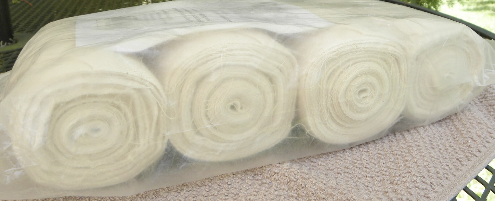 NEW! Quality USA TOKLAT 4 Pack Cotton Flannel Leg Bandages 6" X 16' HTF 4 HORSE