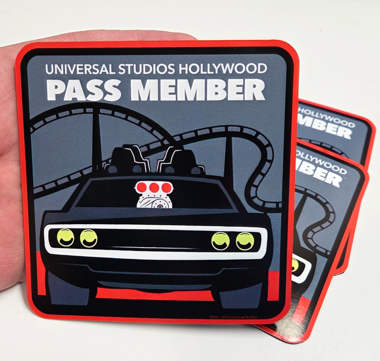 Universal Studios Hollywood Pass Member Magnet Fast & Furious Drift (Aftermarket