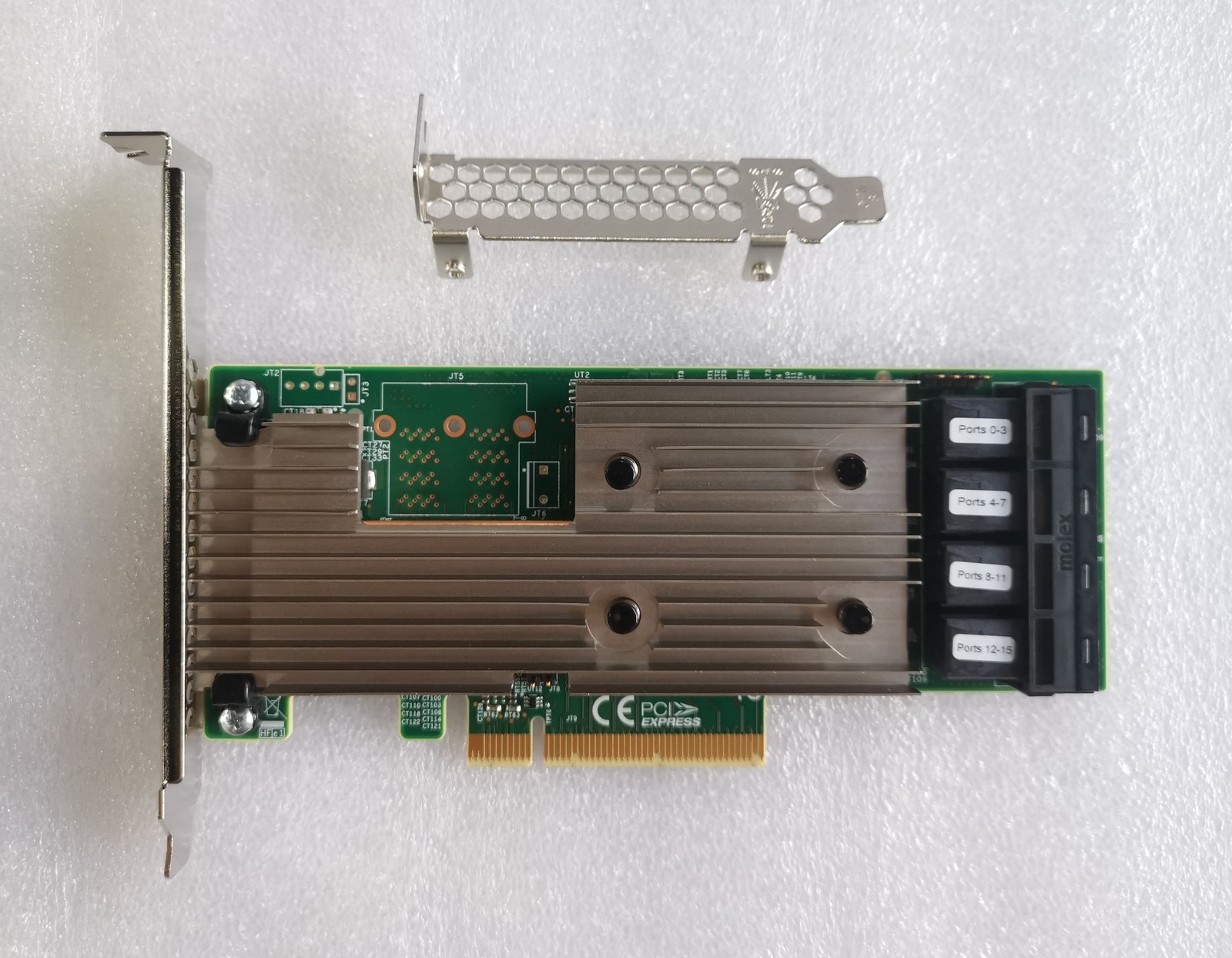 LSI 9305-16i SATA SAS 12Gbs Controller card PCIe 3.0 IT-Mode w/SAS SATA cable US