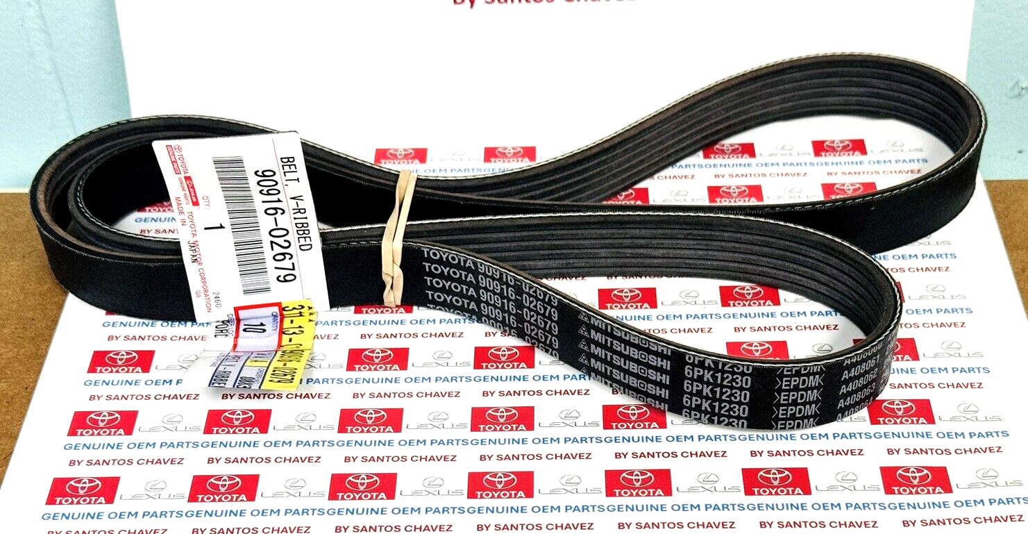 2010-2019 Toyota Corolla Serpentine Belt GENUINE OEM PART 90916-02679