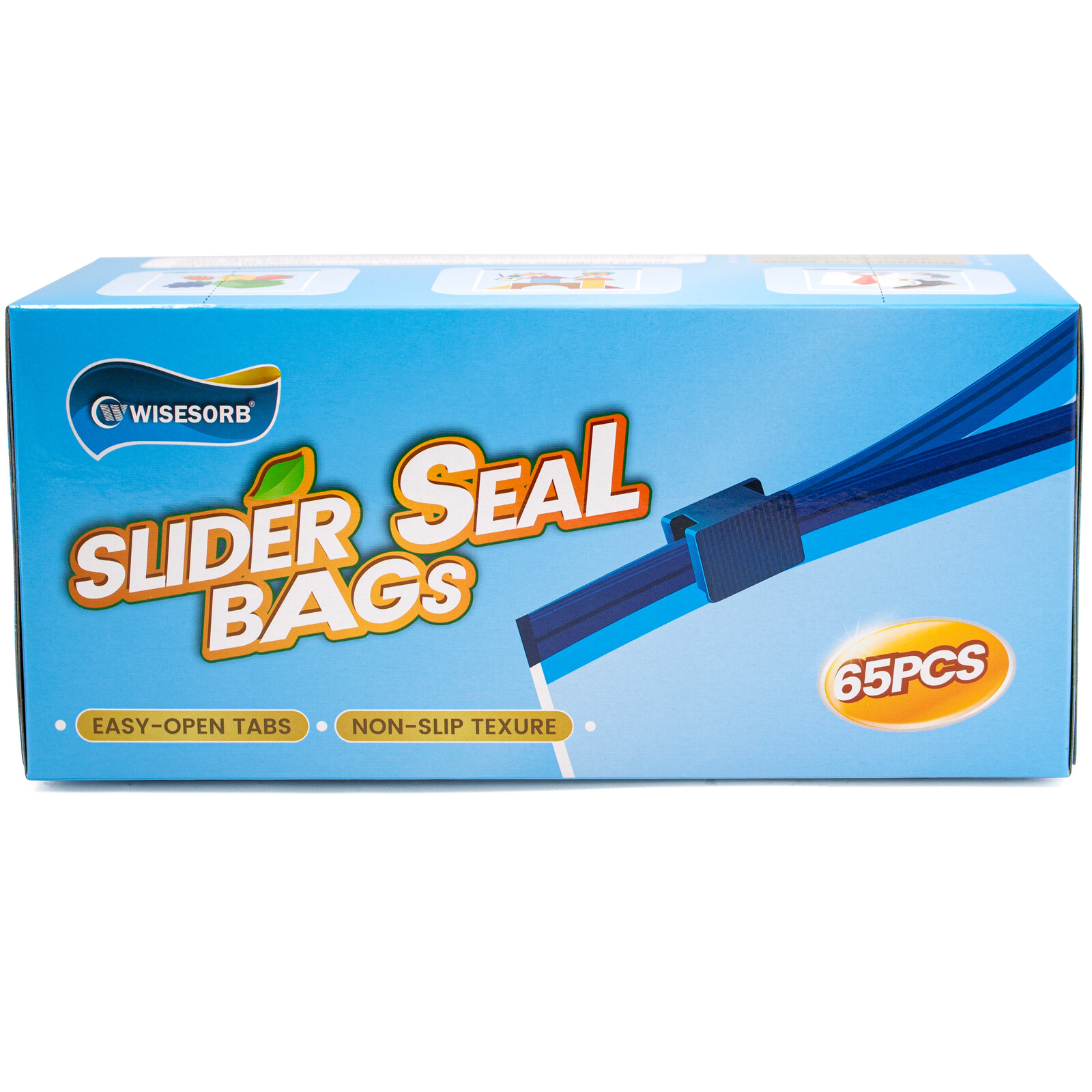 Sandwich Bags, Zip Seal Bag, Slider Bags for Preserve Freshness & Protect Flavor