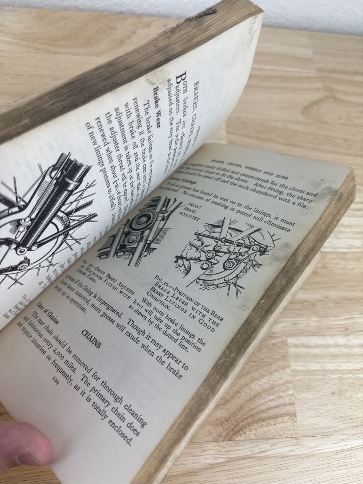 Vintage 1951 Triumph Motorcycle Owner's Handbook Floyd Clymer