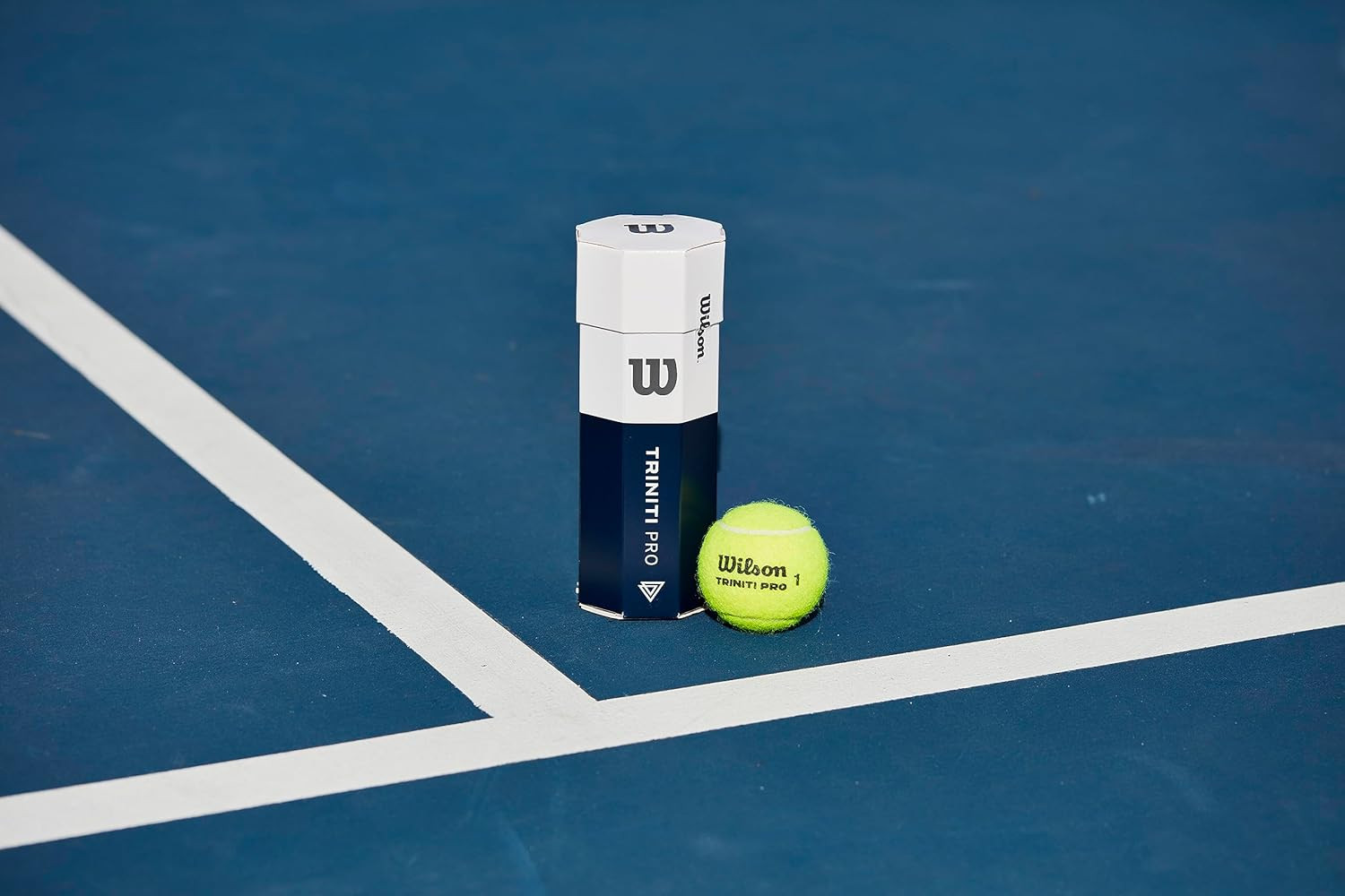 WILSON Triniti Pro Tennis Balls - 3 Balls, Yellow