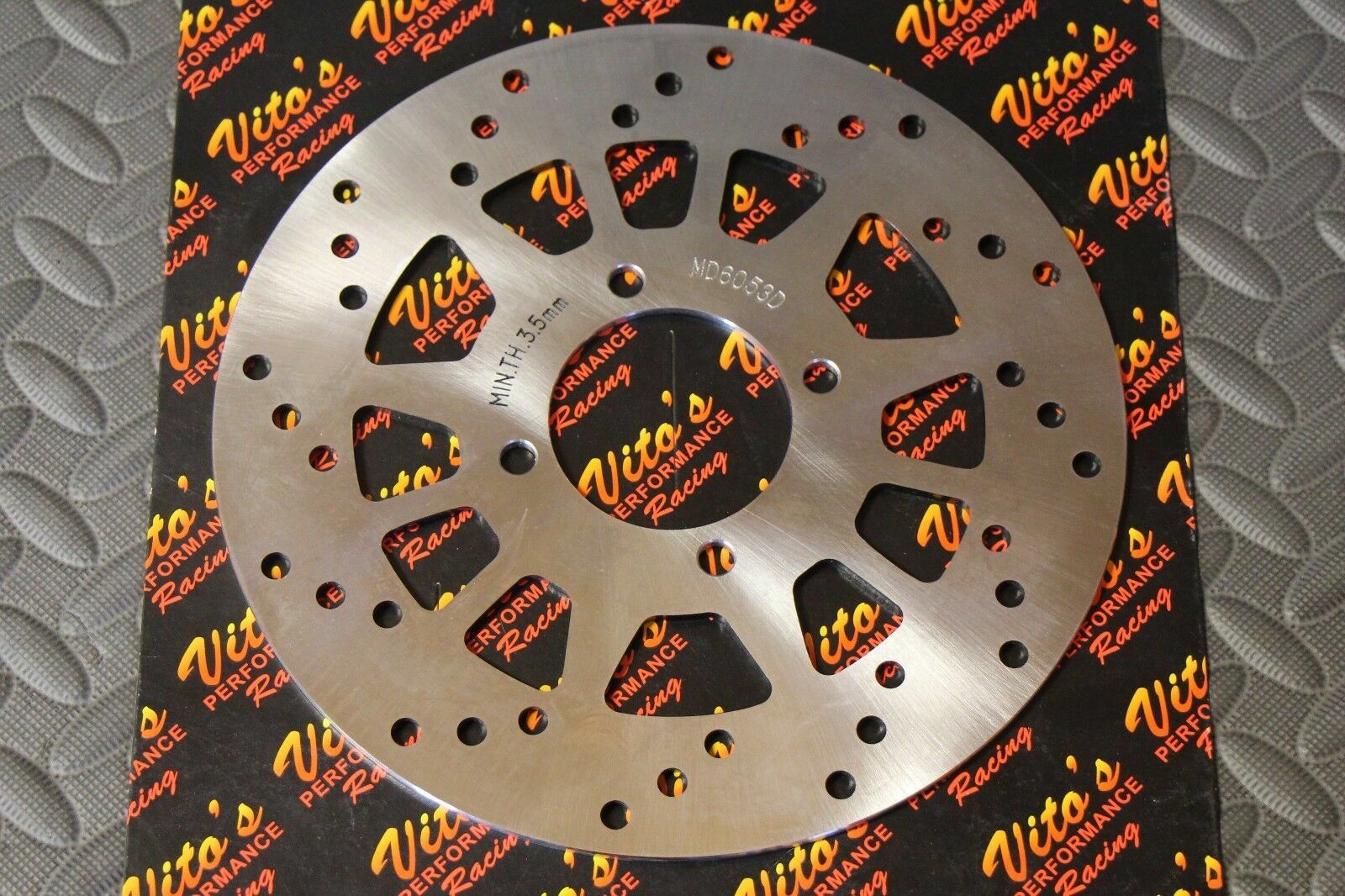 Vito's Performance rear wheel disc brake rotor Yamaha Banshee Raptor 660 Blaster