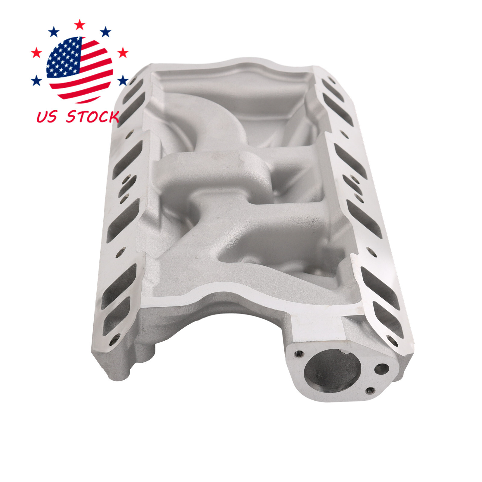 For Ford Small Block Windsor 351W V8 5.8L Aluminum Dual Plane Intake Manifold