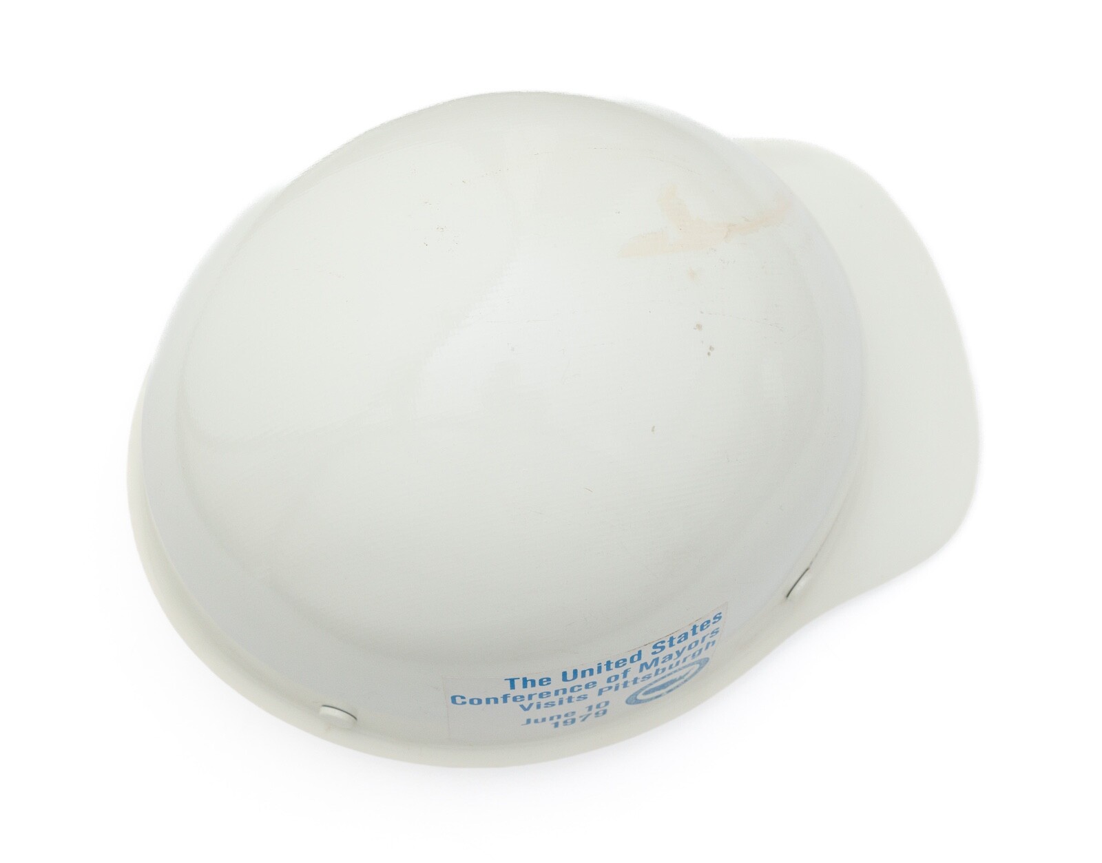 Vintage MSA SKULLGARD US Steel Iron Worker Hard Hat 1979 Pittsburgh Homestead