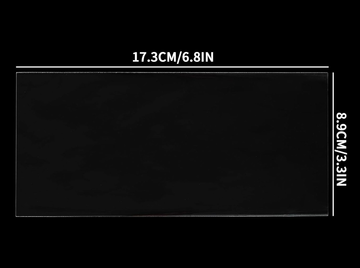 200 Pack Clear Paper Money Currency Sleeve Bag Holder 4 US Dollar Bill w/ Case