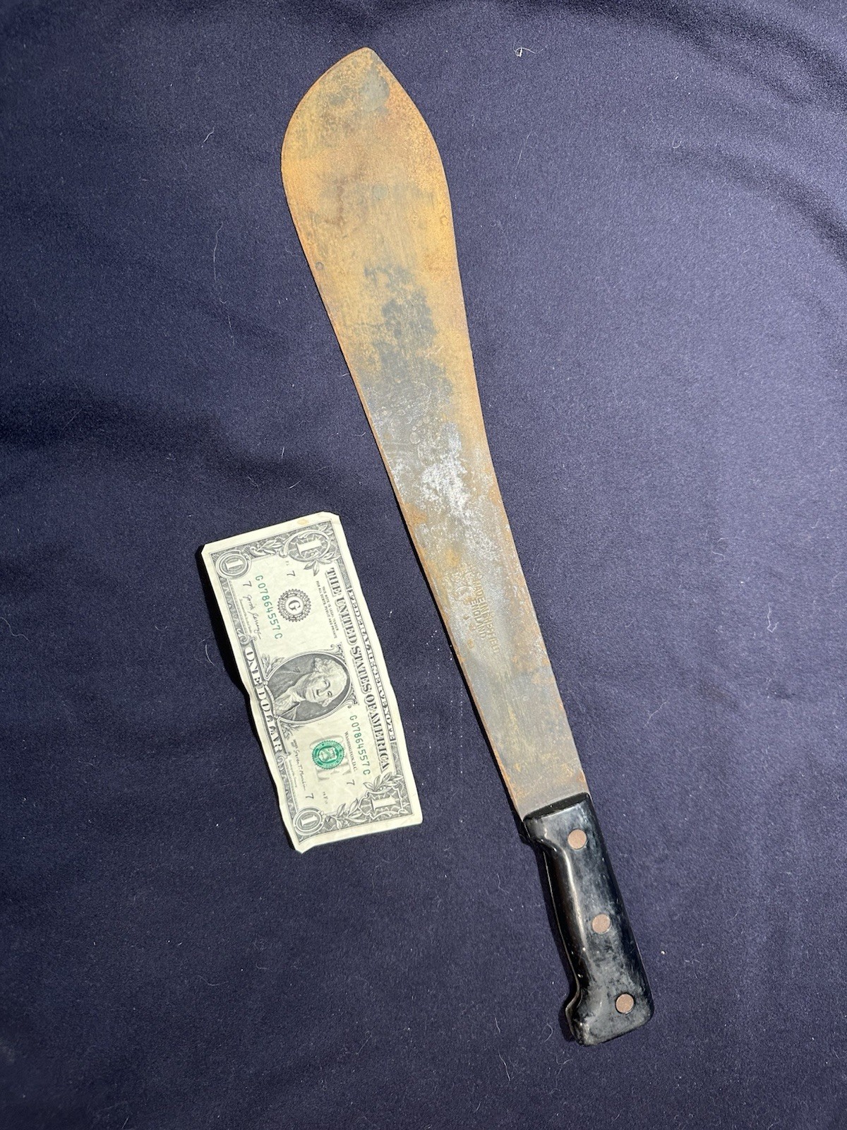 War time Military surplus Machete Blade Antique British Original sword