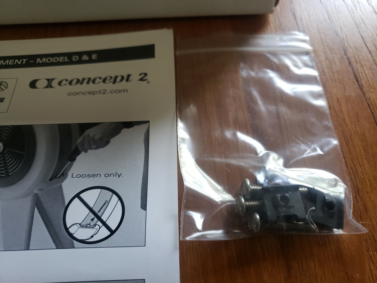 New Concept 2 Model D Rower Chain Kit with Connector, Swivel, Sprocket C D E