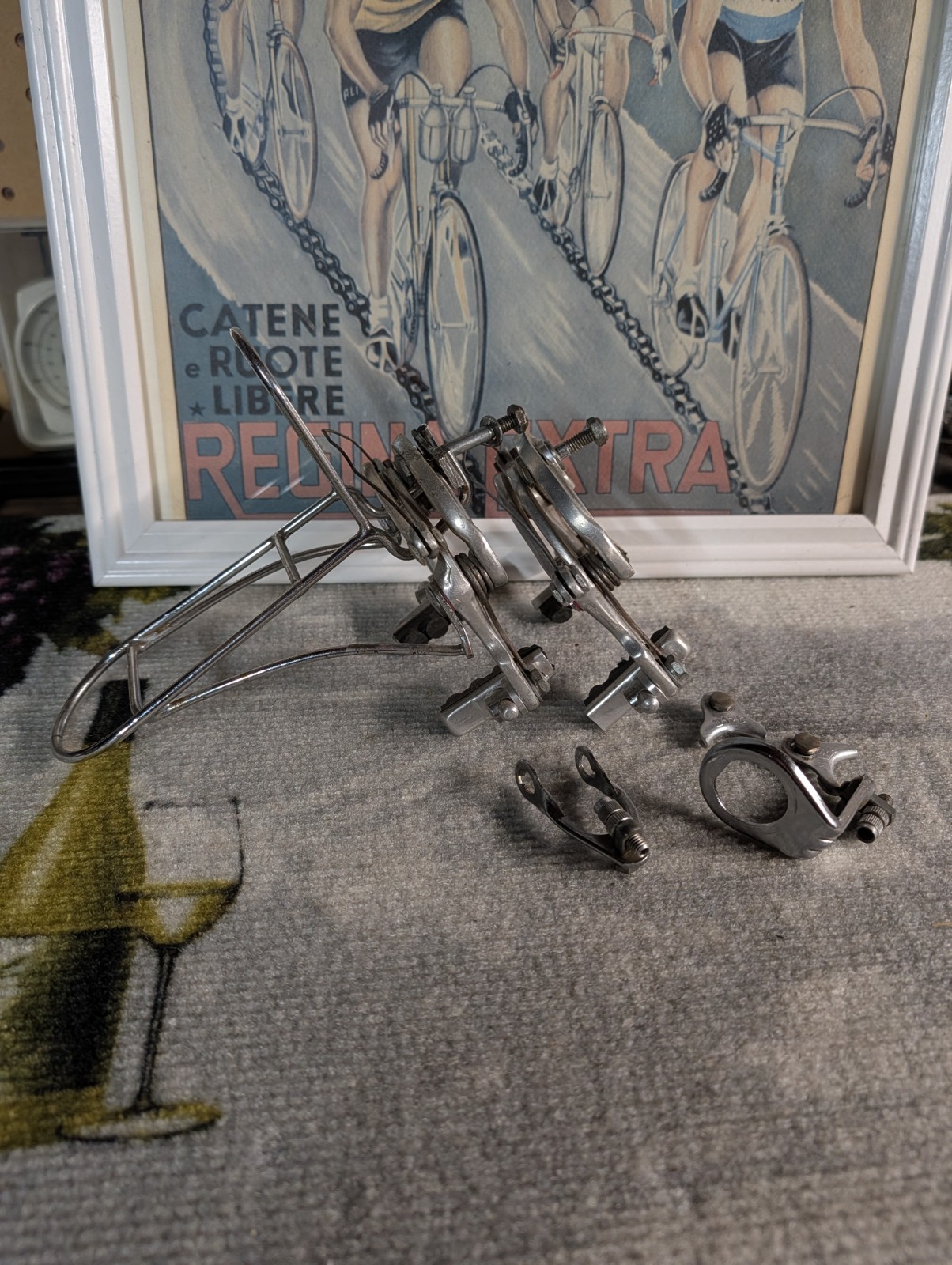 Mafac Raid Brake Calipers TA Front Rack And Hangers